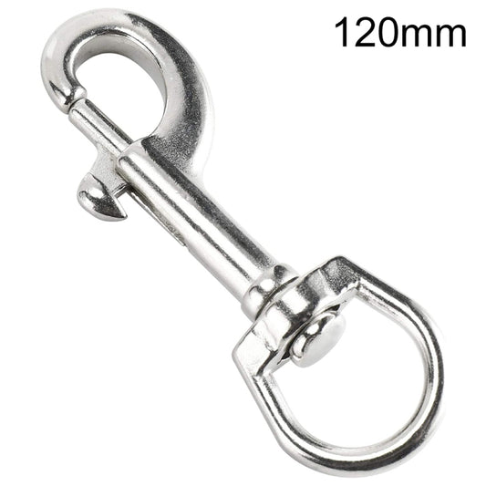 Stainless Steel Swivel Single Hook Pet Leash Hook, Specification: 120mm - Hooks by PMC Jewellery | Online Shopping South Africa | PMC Jewellery | Buy Now Pay Later Mobicred