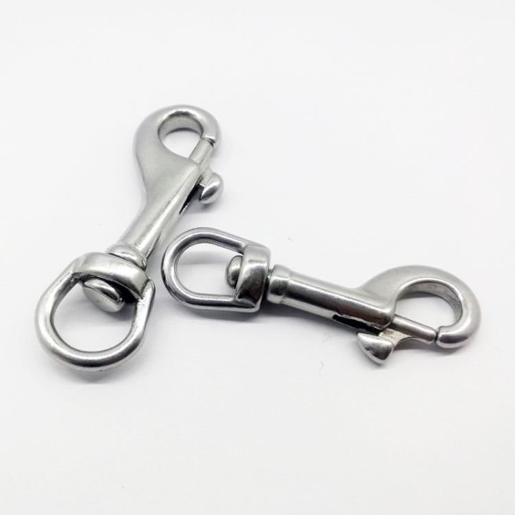 Stainless Steel Swivel Single Hook Pet Leash Hook, Specification: 120mm - Hooks by PMC TechLife | Online Shopping South Africa | PMC TechLife | Buy Now Pay Later Mobicred