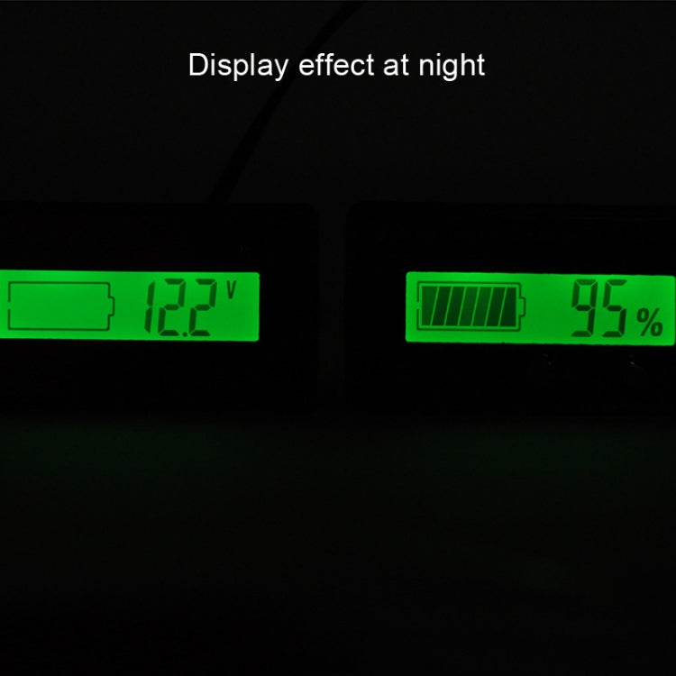 L6133 LCD Electric Motorcycle Power Display, Style: Internal Blue Backlight - Electrical Instruments by PMC TechLife | Online Shopping South Africa | PMC TechLife | Buy Now Pay Later Mobicred