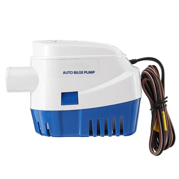 750GPH-24V Blue  Automatic Bilge Pump Submersible Water Electric Pump For Yacht Marine Boat - Boats Accessories by PMC Jewellery | Online Shopping South Africa | PMC Jewellery