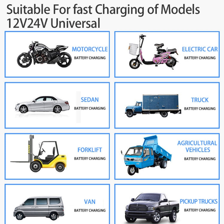 ANJING AJ-618E Battery Charger Car Battery Repairer, Model: EU Plug - Battery Charger by PMC TechLife | Online Shopping South Africa | PMC TechLife