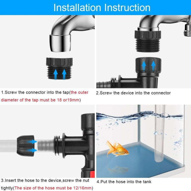 GYHS-03 Fish Tank Water Replacement Water Pumping Machine Faucet Type Water Changer - Cleaning Tools by PMC TechLife | Online Shopping South Africa | PMC TechLife | Buy Now Pay Later Mobicred