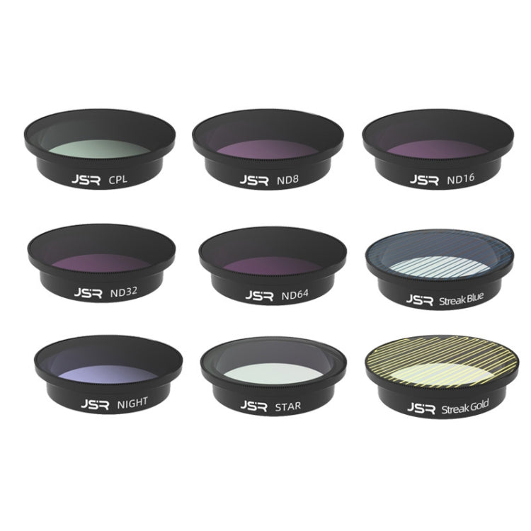 JSR  Drone Filter Lens Filter For DJI Avata,Style: 9 In 1 - Lens Filter by JSR | Online Shopping South Africa | PMC Jewellery | Buy Now Pay Later Mobicred