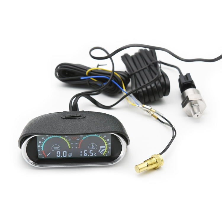 Agricultural Vehicle Car Modification Instrument, Style: Water Temperature (14mm) With Voltage - Clocks & Car Meters by PMC TechLife | Online Shopping South Africa | PMC TechLife | Buy Now Pay Later Mobicred