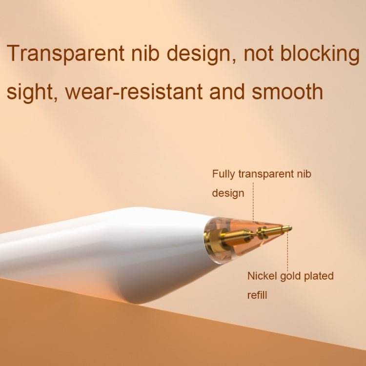 For Apple Pencil 1/2 2pcs Stylus Transparent Replacement Needle Nib, Spec: Round (Pink) - Pencil Accessories by PMc TechLife | Online Shopping South Africa | PMc TechLife | Buy Now Pay Later Mobicred