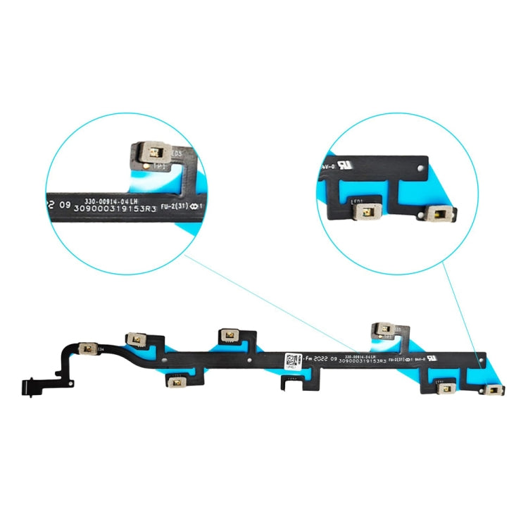 For Meta Quest 2 Locating Ring Flex Cable Left With Light -  by PMC Jewellery | Online Shopping South Africa | PMC Jewellery | Buy Now Pay Later Mobicred