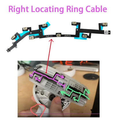 For Meta Quest 2 Locating Ring Flex Cable Left Without Light -  by PMC Jewellery | Online Shopping South Africa | PMC Jewellery | Buy Now Pay Later Mobicred
