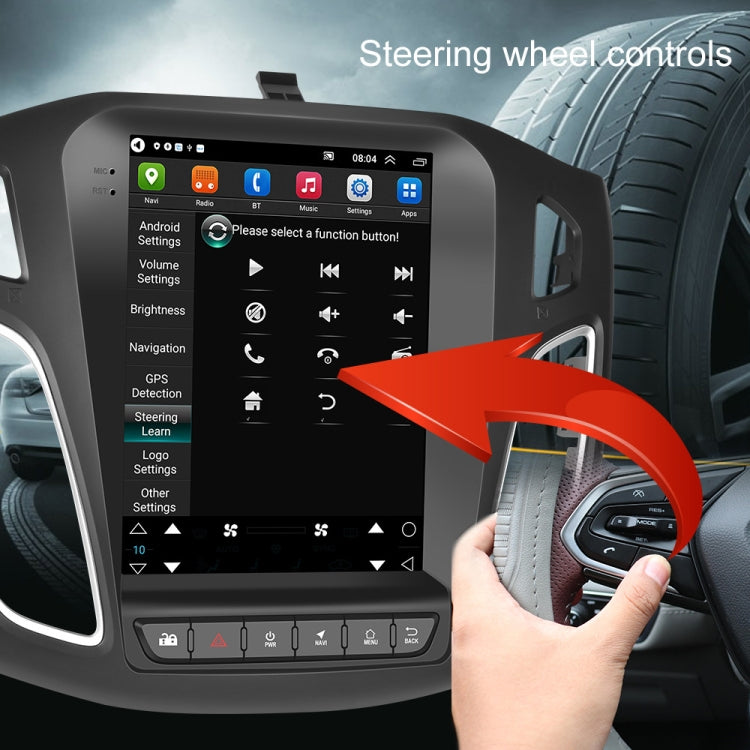 For Ford Focus 9.7 inch Android WiFi Car Integrated Machine, Style: Standard(2+64G) - Car MP3 & MP4 & MP5 by PMC TechLife | Online Shopping South Africa | PMC TechLife | Buy Now Pay Later Mobicred