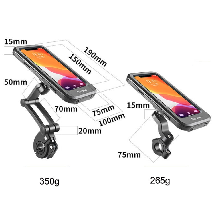 WEST BIKING Bicycle Riding Waterproof and Shockproof Phone Bracket, Style: Handlebar - free shipping - PMC TechLife - Order now!