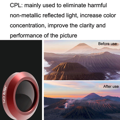 JSR For Mavic 2 Zoom Motion Camera Filter, Style: TR-CPL - Mavic Lens Filter by JSR | Online Shopping South Africa | PMC Jewellery | Buy Now Pay Later Mobicred