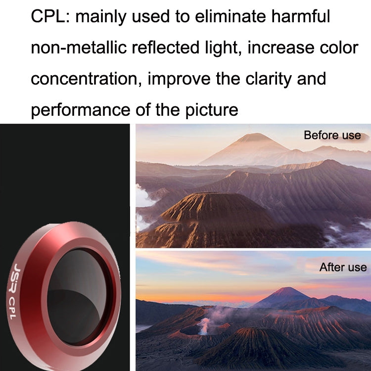 JSR For Mavic 2 Zoom Motion Camera Filter, Style: UV+CPL+ND4+ND8+ND16 - Mavic Lens Filter by JSR | Online Shopping South Africa | PMC Jewellery | Buy Now Pay Later Mobicred