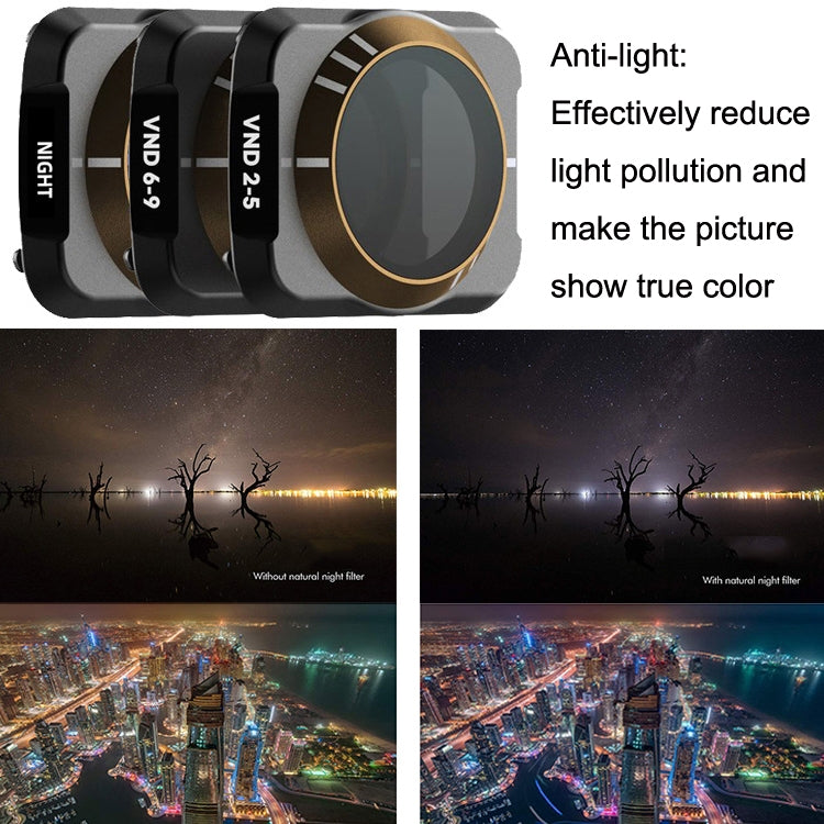 JSR For DJI Mavic Air 2 Motion Camera Filter, Style: ND2-5+ND6-9+Anti-light - Mavic Lens Filter by JSR | Online Shopping South Africa | PMC Jewellery | Buy Now Pay Later Mobicred