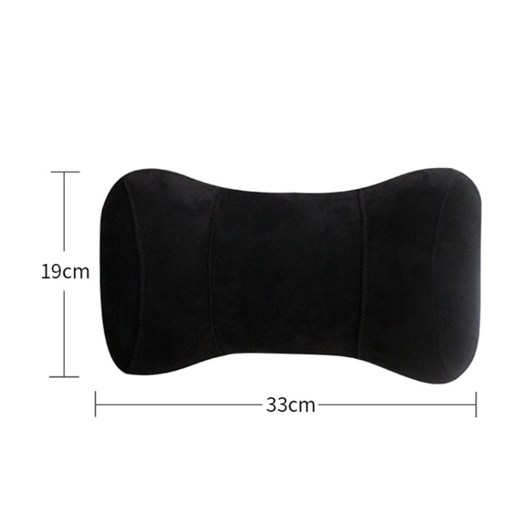Car Memory Cotton Headrest Protective Cervical Spine Seat Sleeping Pillow(Gray) - Seat Accessories by PMC TechLife | Online Shopping South Africa | PMC TechLife | Buy Now Pay Later Mobicred