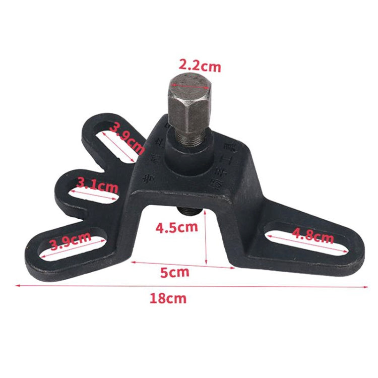 RUICHI Tricycle Brake Drum Removal Tool Motorcycle Repair Tool(Black) - free shipping - PMC TechLife - Order now!