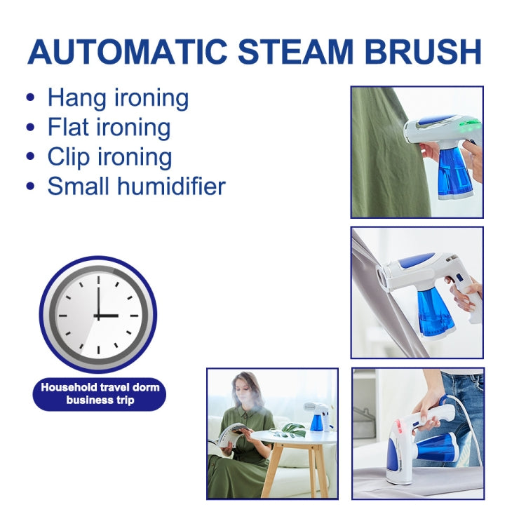 1600W  Handheld Folding Iron Mini Steam Iron, Color: White Single Gear(UK Plug) - Garment Steamer by PMc TechLife | Online Shopping South Africa | PMc TechLife | Buy Now Pay Later Mobicred