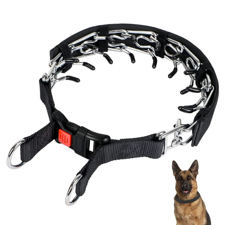 Cloth Tape Paste Detachable Training Stimulation Dog Collar, Size: XL 4.0mm x 60cm(With Cap) - Collars by PMC Jewellery | Online Shopping South Africa | PMC Jewellery