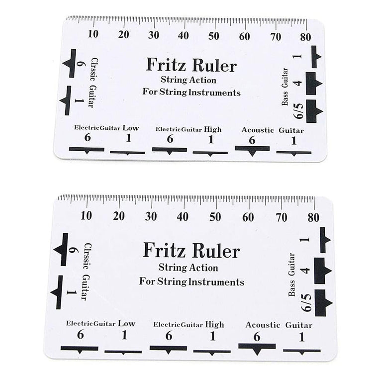 5PCS Guitar String High Ruler Guitar Repair Measuring Ruler Tools - Stringed Instruments by PMC Jewellery | Online Shopping South Africa | PMC Jewellery