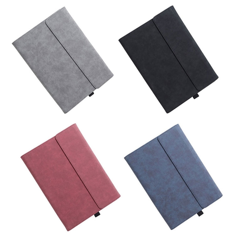 For Microsoft Surface Pro 8 Tablet Protective Case Holder(South African Sheepskin Blue Case) - Others by PMC Jewellery | Online Shopping South Africa | PMC Jewellery | Buy Now Pay Later Mobicred