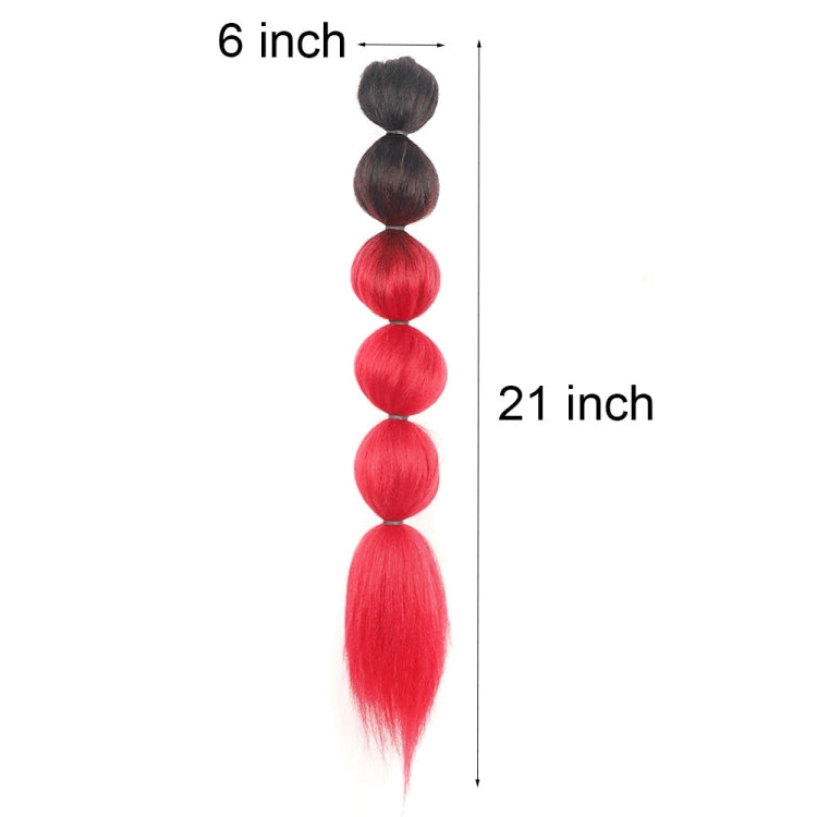 DLMW01 Bubble Shape Shaggy Wig Ponytail Drawstring Long Ponytail Wigs, Spec: 1BT51P - free shipping - PMC TechLife - Order now!