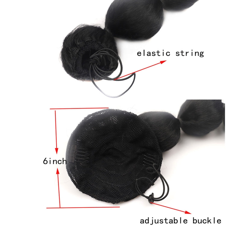 DLMW01 Bubble Shape Shaggy Wig Ponytail Drawstring Long Ponytail Wigs, Spec: 1BT51P - free shipping - PMC TechLife - Order now!