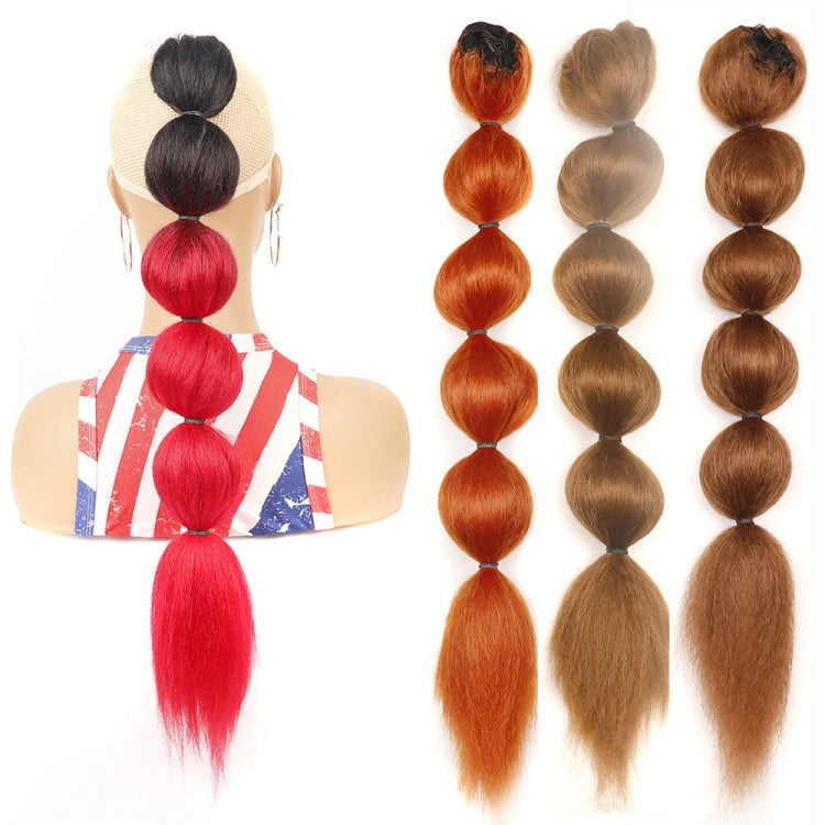 DLMW01 Bubble Shape Shaggy Wig Ponytail Drawstring Long Ponytail Wigs, Spec: 1BT51P - free shipping - PMC TechLife - Order now!
