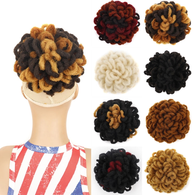 LSFBZB Drawstring Dreadlocks Wig Caterpillar Dreadlock Shaggy Hair Bun, Spec: 1B - free shipping - PMC TechLife - Order now!