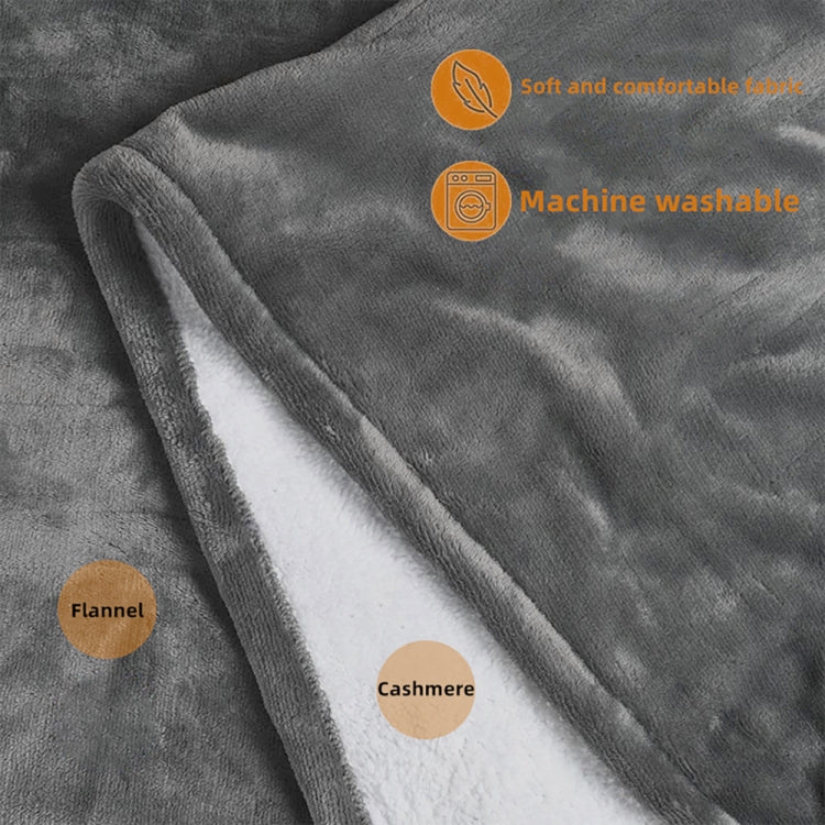 Controller Version Adjustable Temperature Timing USB Electric Heating Shawl Blanket Heating Pad 76x150cm - Electric Blankets by PMC TechLife | Online Shopping South Africa | PMC TechLife