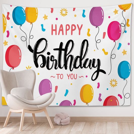 Happy Birthday Photo Backdrop Party Decoration Tapestry, Size: 200x150cm(GT56-1) - Cartoon by PMC Jewellery | Online Shopping South Africa | PMC Jewellery | Buy Now Pay Later Mobicred