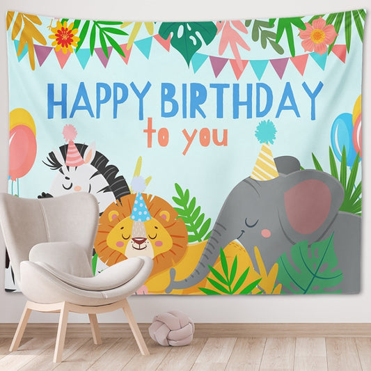 Happy Birthday Photo Backdrop Party Decoration Tapestry, Size: 230x150cm(GT56-5) - Cartoon by PMC Jewellery | Online Shopping South Africa | PMC Jewellery | Buy Now Pay Later Mobicred