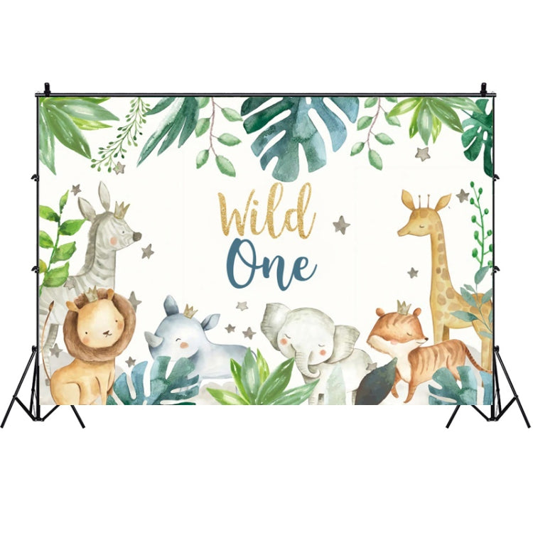 MDN12536 1.5m x 1m Animal Forest Cartoon Birthday Party Banquet Decoration Photo Background Cloth - Birthday Party by PMC Jewellery | Online Shopping South Africa | PMC Jewellery