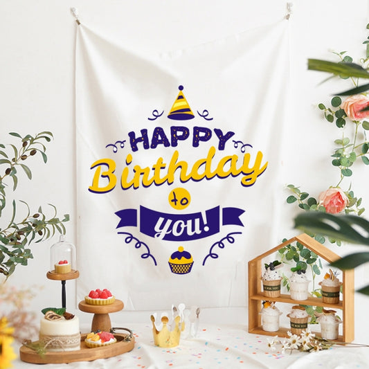 GT282 Birthday Background Cloth Party Scene Arranges Children Photos, Size: 150x200cm Velvet Cloth(4) - Birthday Party by PMC Jewellery | Online Shopping South Africa | PMC Jewellery | Buy Now Pay Later Mobicred