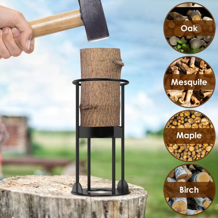 Cross Firewood Kindling Splitter Manual Log Splitter with Carbon Steel Cutter Head, Model: Small - Wood Chopping Tool by PMC Jewellery | Online Shopping South Africa | PMC Jewellery