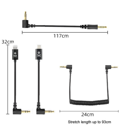 3.5mm To Type -C  For Rode Microphone YICHUANG Adapter Audio Cable - Microphone Audio Cable & Connector by YICHUANG | Online Shopping South Africa | PMC Jewellery | Buy Now Pay Later Mobicred