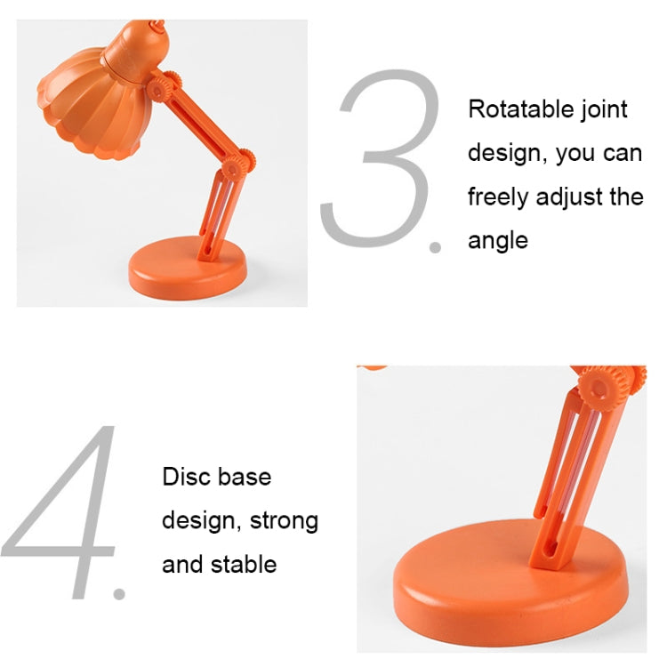 Flower Shape LED Mini Magnetic Table Lamp Foldable Bedside Night Light(09A White) - Bedside Light by PMc TechLife | Online Shopping South Africa | PMc TechLife | Buy Now Pay Later Mobicred