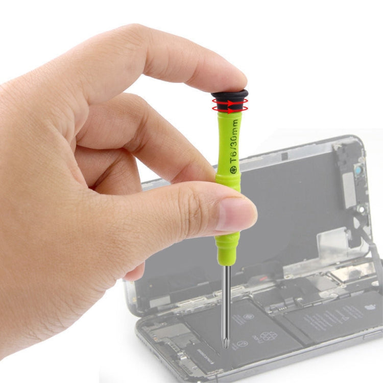 20pcs Mini Screwdriver Anti-Slip Mobile Phone Disassembly Maintenance Tools, Series: 1.5 Straight - Screwdriver by PMC TechLife | Online Shopping South Africa | PMC TechLife