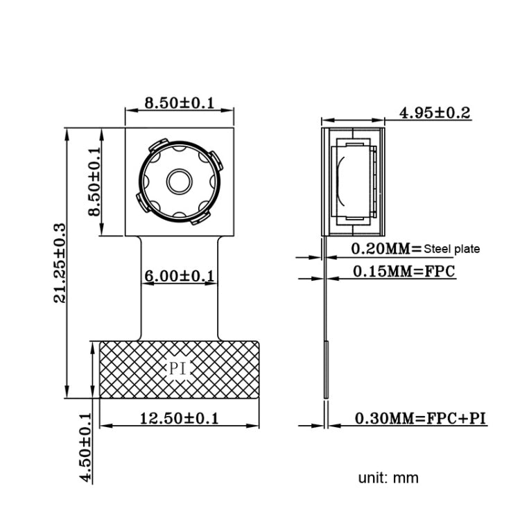 HDF5640-AF AF OV5640 Support 1080P 5MP Camera Module - Module by PMC TechLife | Online Shopping South Africa | PMC TechLife