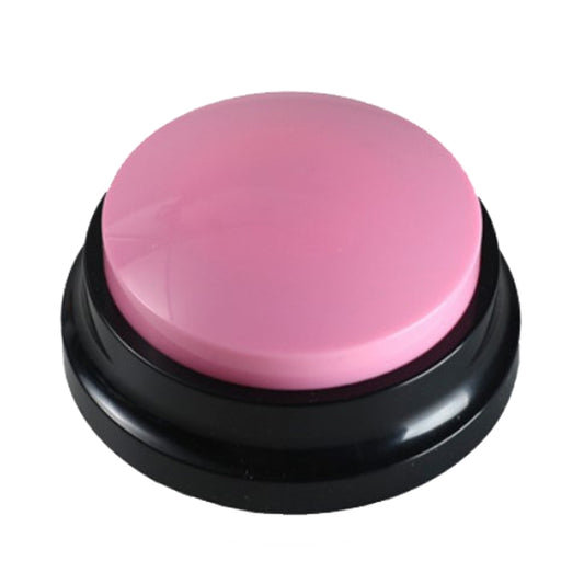 Pet Communication Button Dog Vocal Box Recording Vocalizer, Style: Recording Model(Pink) - Training Aids by PMC Jewellery | Online Shopping South Africa | PMC Jewellery | Buy Now Pay Later Mobicred