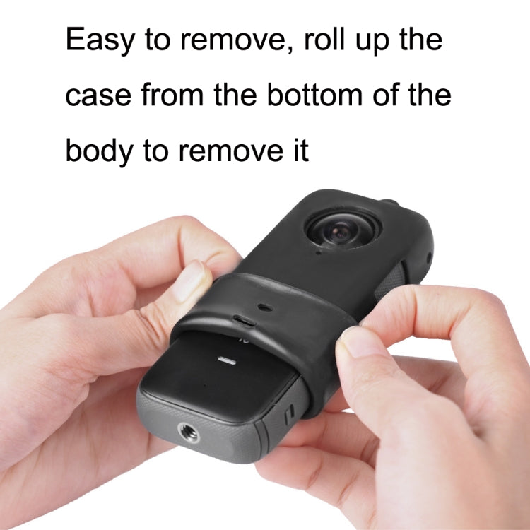 For Insta360 One X2 Sunnylife ST-Q9420 Silicone Protective Case Red Lens Screen Case - free shipping - PMC TechLife - Order now!