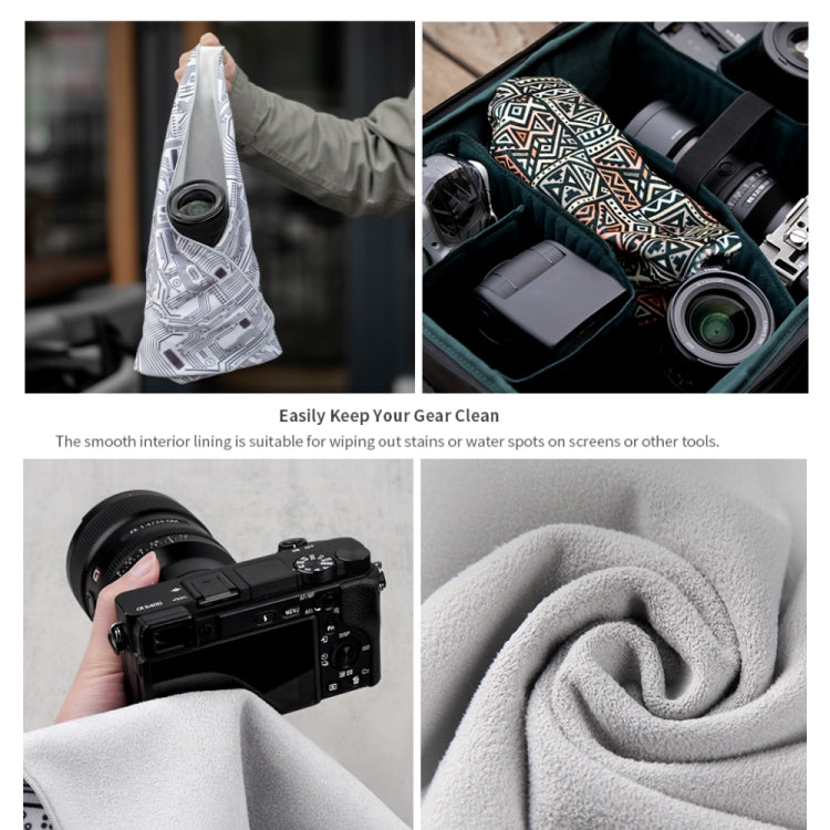 PGYTECH Folding Photography Camera Protective Wrap Cloth Cover(Geek) - free shipping - PMC TechLife - Order now!