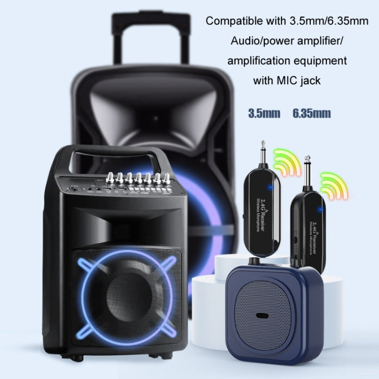 1 for 1 3.5mm Interface Wireless Head-Mounted Condenser Microphone Anti-Howling Loudspeaker - Microphone by PMC TechLife | Online Shopping South Africa | PMC TechLife | Buy Now Pay Later Mobicred