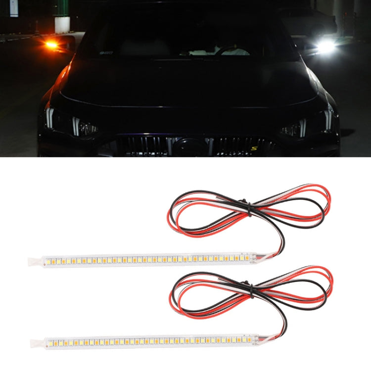 Car Rearview Mirror Decoration LED Streamer Turn Signal, Length： 15cm A Pair - Arrow Turn Lights by PMC Jewellery | Online Shopping South Africa | PMC Jewellery | Buy Now Pay Later Mobicred