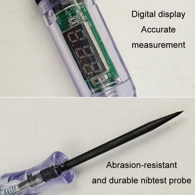 3-70V Automotive Circuit Testing Electric Pen Repair Tool, Model: D Black Cable - Electronic Test by PMC TechLife | Online Shopping South Africa | PMC TechLife | Buy Now Pay Later Mobicred
