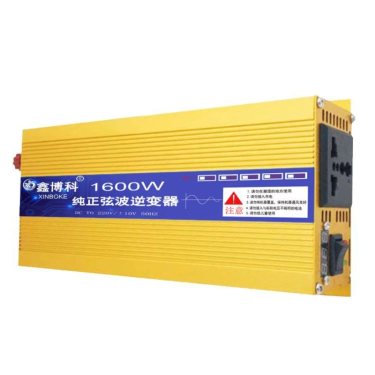 XINBOKE High Power Household Car Sine Wave Inverter 60V 1600W To 220V 800W(Single Display) - Pure Sine Wave by PMC Jewellery | Online Shopping South Africa | PMC Jewellery | Buy Now Pay Later Mobicred