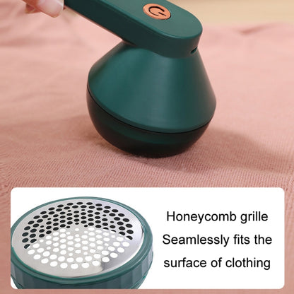 USB Rechargeable Household Hair Ball Trimmer Lint Remover(Green) - Sponges, Cloths & Brushes by PMC Jewellery | Online Shopping South Africa | PMC Jewellery