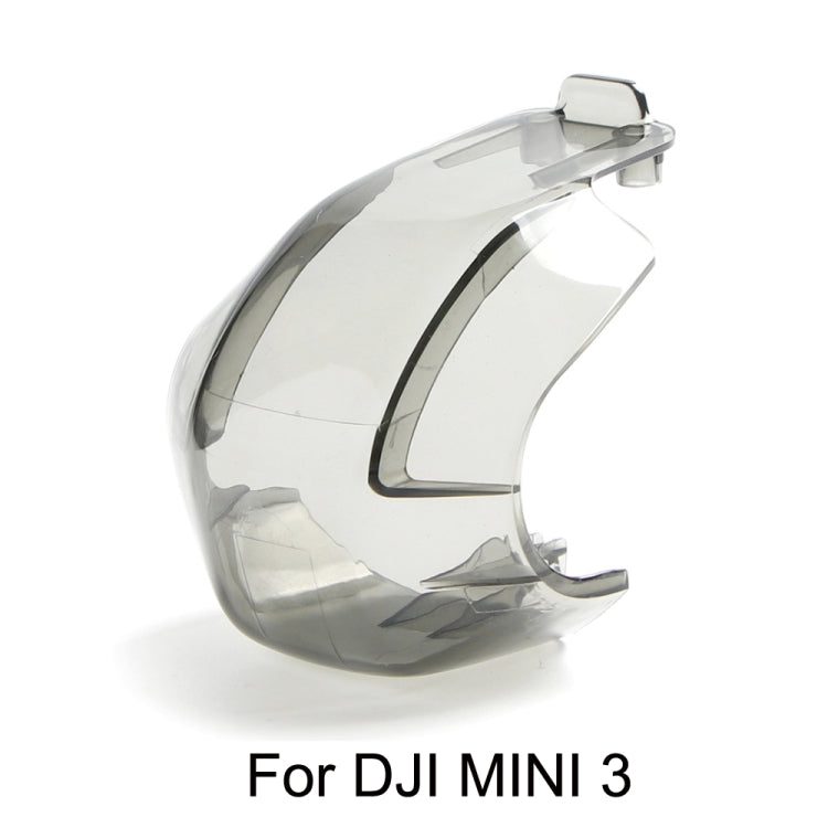 For DJI Mini 3 MN3-JTG-BK Lens Protective Cover Gimbal Camera Fixed Cover Drone Accessories(Transparent Grey) - Lens Hood by PMC Jewellery | Online Shopping South Africa | PMC Jewellery | Buy Now Pay Later Mobicred