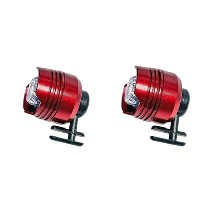 2pcs Aluminum Alloy Battery Model Cave Shoe Light Camping Light(Red) - Other Accessories by PMC Jewellery | Online Shopping South Africa | PMC Jewellery