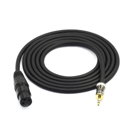 3.5mm To Caron Female Sound Card Microphone Audio Cable, Length: 15m - Microphone Audio Cable & Connector by PMC Jewellery | Online Shopping South Africa | PMC Jewellery | Buy Now Pay Later Mobicred