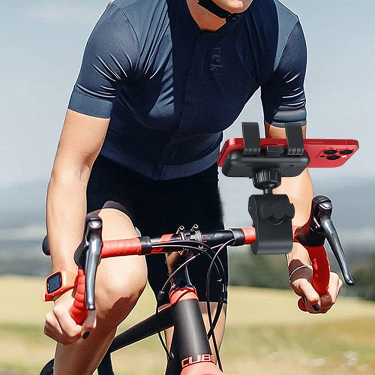 Outdoor Cycling Simple Installation Mobile Phone Holder(Black) - Holder by PMC TechLife | Online Shopping South Africa | PMC TechLife | Buy Now Pay Later Mobicred