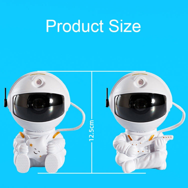 USB Astronaut Shape Colorful LED Laser Star Projection Light(Guitar) - Projection Lamp by PMC TechLife | Online Shopping South Africa | PMC TechLife
