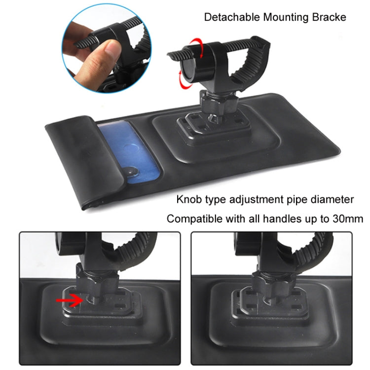 Outdoor Cycling Mobile Phone Navigation Waterproof Bracket(Black Green) - Holders by PMC TechLife | Online Shopping South Africa | PMC TechLife | Buy Now Pay Later Mobicred
